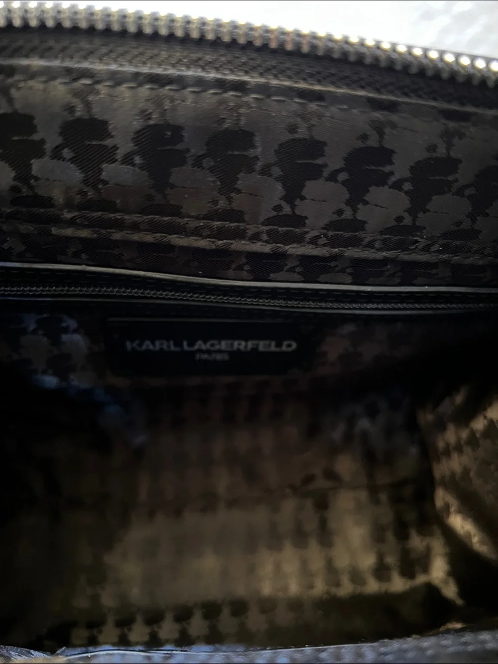Karl Lagerfeld black tote